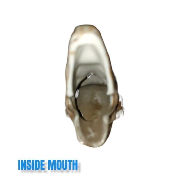 Vintage Ashtray Ceramic Alligator Crocodile Japan Cigar Figurine Gold Trim - Picture 2 of 7